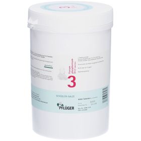 Schüßler-Salze 3 Ferrum phosphoricum D12 Tabletten