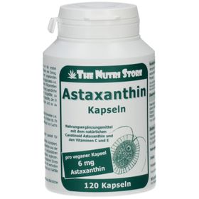 The Nutri Store Astaxanthin 6 mg vegane Kapseln