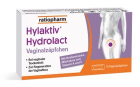 Hylaktiv® Hydrolact Vaginalzäpfchen