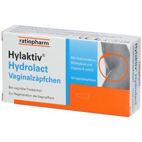 Hylaktiv® Hydrolact Vaginalzäpfchen