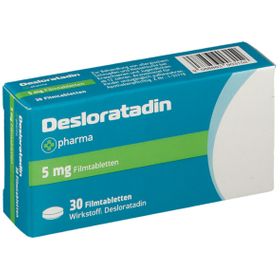 Desloratadin +pharma 5 mg