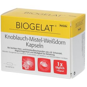 BIOGELAT® Knoblauch-Mistel-Weißdorn