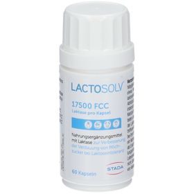 LACTOSOLV® Kapseln unterstützt die Milchzucker-Verdauung bei Laktoseintoleranz