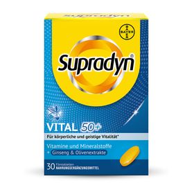 Supradyn® VITAL 50+ Filmtabletten Multivitaminpräparat für körperliche und geistige Vitalität ab 50 Jahren