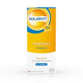 Solarvit® Immun Tabletten mit 1000 IE Vitamin D3 für das Immunsystem, 1x täglich