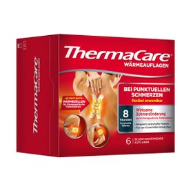 ThermaCare ® bei punktuellen Schmerzen,  kleines ThermaCare Wärmepflaster zur flexiblen Anwendung