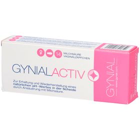 GynialActiv Milchsäure Vaginalzäpfchen