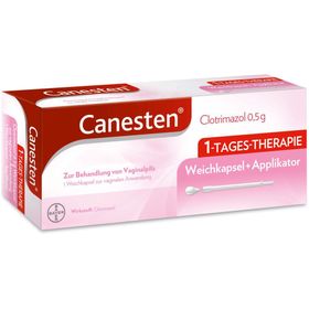 Canesten®️ Clotrimazol 0,5 g Weichkapsel zur Behandlung von Scheidenpilz