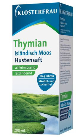 KLOSTERFRAU Thymian Isländisch Moos Hustensaft