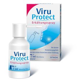 ViruProtect Erkältungsspray bei Ansteckungsgefahr und Erkältungsymptomen