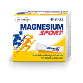 Dr. Böhm® Magnesium Sport® Sticks - für die ideale Versorgung der Muskeln auch unterwegs