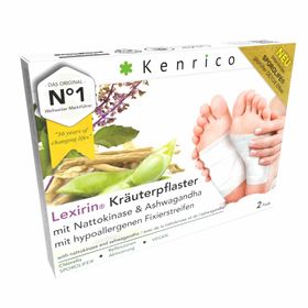 Kenrico Lexirin® Kräuterpflaster mit Nattokinase & Ashwagandha