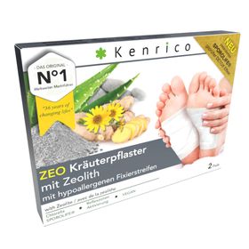 Kenrico ZEO Kräuterpflaster mit aktiviertem Zeolith