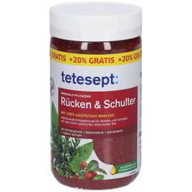 tetesept® MEERSALZ-PFLEGEBAD Rücken & Schulter