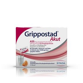 Grippostad® Akut bei Schnupfen und erkältungsbedingten Schmerzen & Fieber, vegan