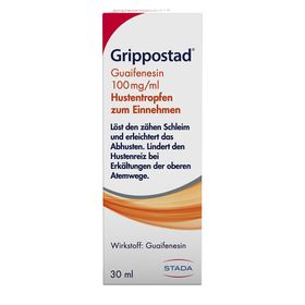 Grippostad® Guaifenesin Hustentropfen, zuckerfrei