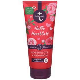 t: by tetesept Hallo Herzblatt Creme Dusche Rosenblüte & Kardamom