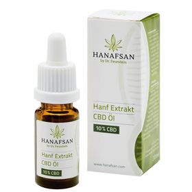 HANAFSAN® Hanf Extrakt CBD Öl 10 % CBD