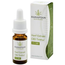 HANAFSAN Hanf Extrakt CBD Tinktur 5 %