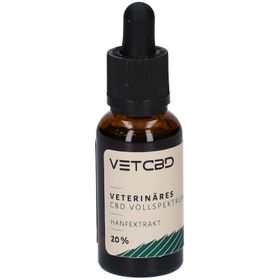 VETCBD VETERINÄRES CBD VOLLSPEKTRUM HANFEXTRAKT 20%