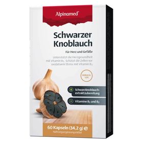 Alpinamed schwarzer Knoblauch Kapseln