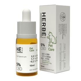 HERBÉ Pet-Care CBD Öl 5 %