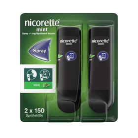 nicorette® mint Spray 1 mg - Jetzt 10% sparen mit dem Code „nicorette10“