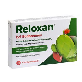 Reloxan® Kautabletten bei Sodbrennen - Passionsfrucht