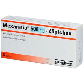 Mexaratio® 500 mg Zäpfen