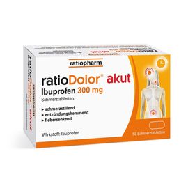 ratioDolor® akut Ibuprofen 300 mg Schmerztabletten