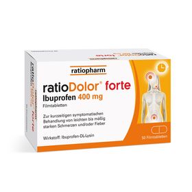 ratioDolor® Ibuprofen 400 mg Filmtabletten