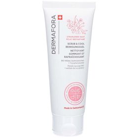 DERMFORA Scrub & Cool Reinigungsgel-für ein sanftes Peeling und strahlendes Hautbild