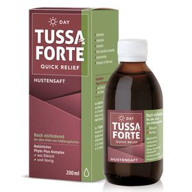 TUSSAFORTE DAY Quick Relief Hustensaft