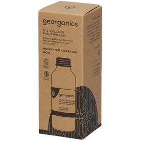 georganics Ölziehende Mundspülung Organge