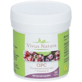 Vivus Natura OPC Traubenkernextrakt + Vitamin C