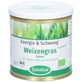 BIO Weizengras Pulver Sanatur