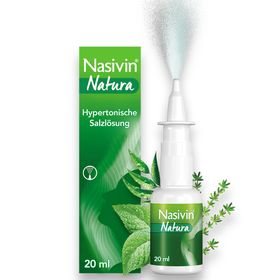 Nasivin® Natura Nasenspray - Jetzt 10% Rabatt sichern mit dem Gutscheincode „nasivin10“