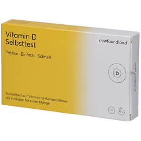 newfoundland® Vitamin D Selbsttest – Schnelltest zur Mangelbestimmung