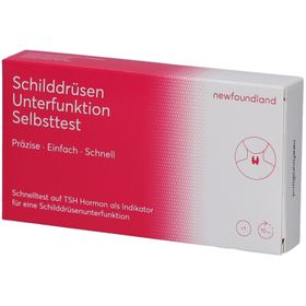 newfoundland® Schilddrüsen Unterfunktion Selbsttest – Test auf TSH-Spiegel