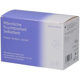 newfoundland® Männliche Fruchtbarkeit Selbsttest – Test auf Spermienanzahl