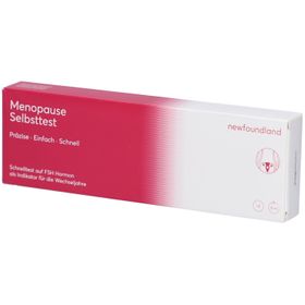 newfoundland® Menopause Selbsttest – Schnelltest zur Bestimmung des FSH