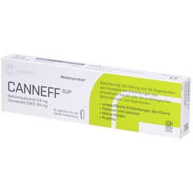 CANNEFF® SUP Rektalzäpfchen mit CBD und Hyaluronsäure