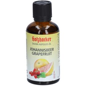 Holzhacker SAUNA AUFGUSS-ÖL JOHANNISBEER GRAPEFRUIT