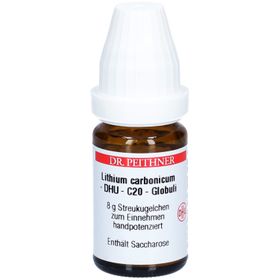 Dr. Peithner Lithium carbonicum - DHU - C20 - Globuli