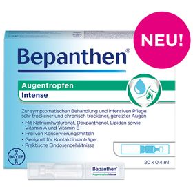 Bayer Vital – Bepanthen® Augentropfen Intense Einzeldosen 0,4 ml