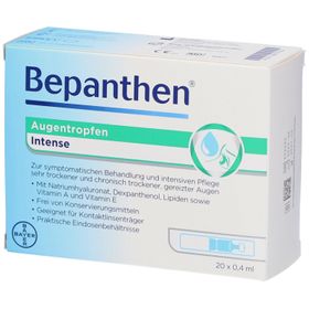 Bayer Vital – Bepanthen® Augentropfen Intense Einzeldosen 0,4 ml