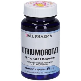 Gall Pharma Lithiumorotat 5 mg GPH Kapseln