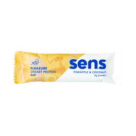 SENS Pleasure Proteinriegel mit Grillenmehl - Ananas & Kokosnuss