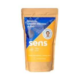 SENS Proteinshake mit Grillenmehl – Banane