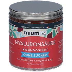 Mium Lab Hyaluronsäure Vitamin-Gummis Hautpflege 21 Tage